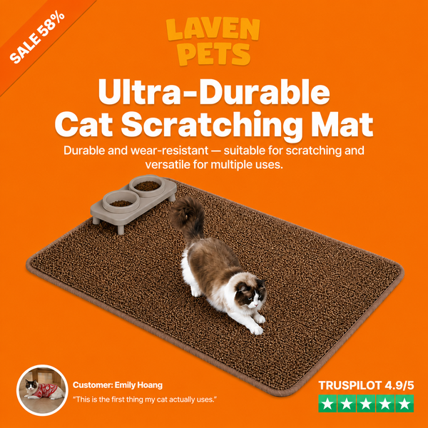 LAVEN PETS Cat Scratching Mat