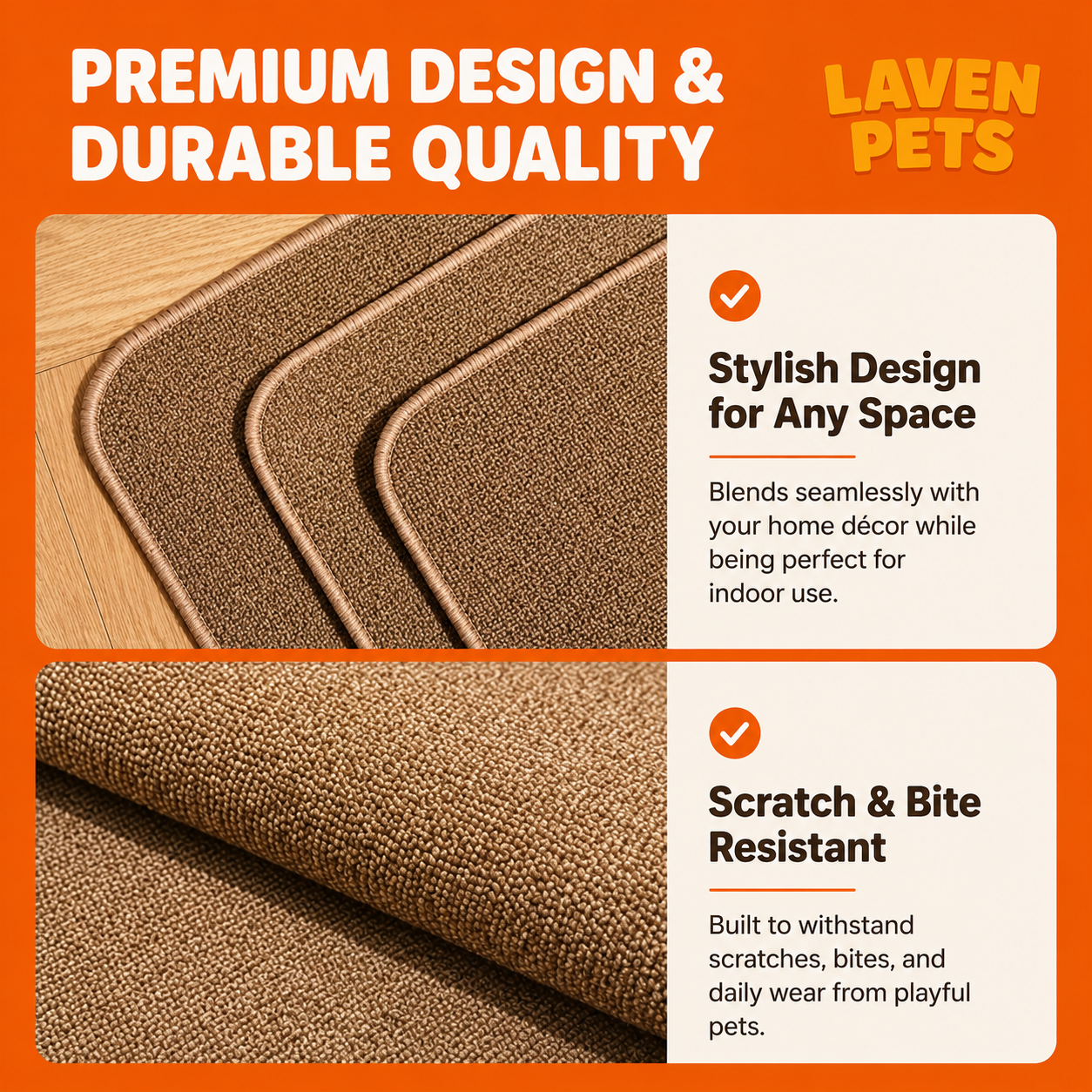 LAVEN PETS Cat Scratching Mat